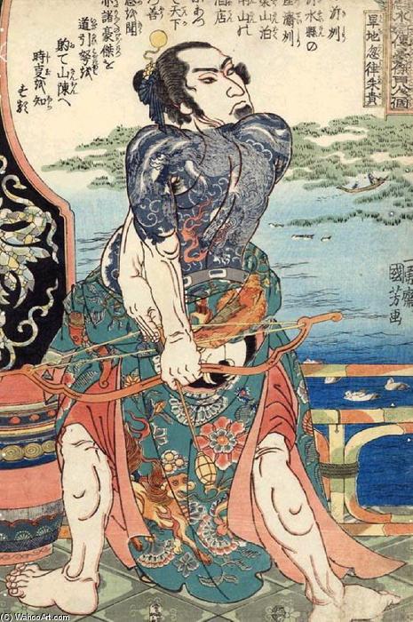 The Hundred And Eight Heroes Of The Popular Suikoden — Utagawa Kuniyoshi