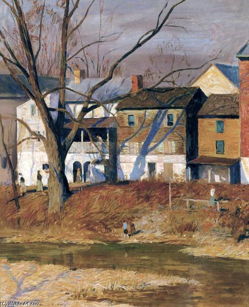 Mechanic Street, New Hope — Daniel Garber