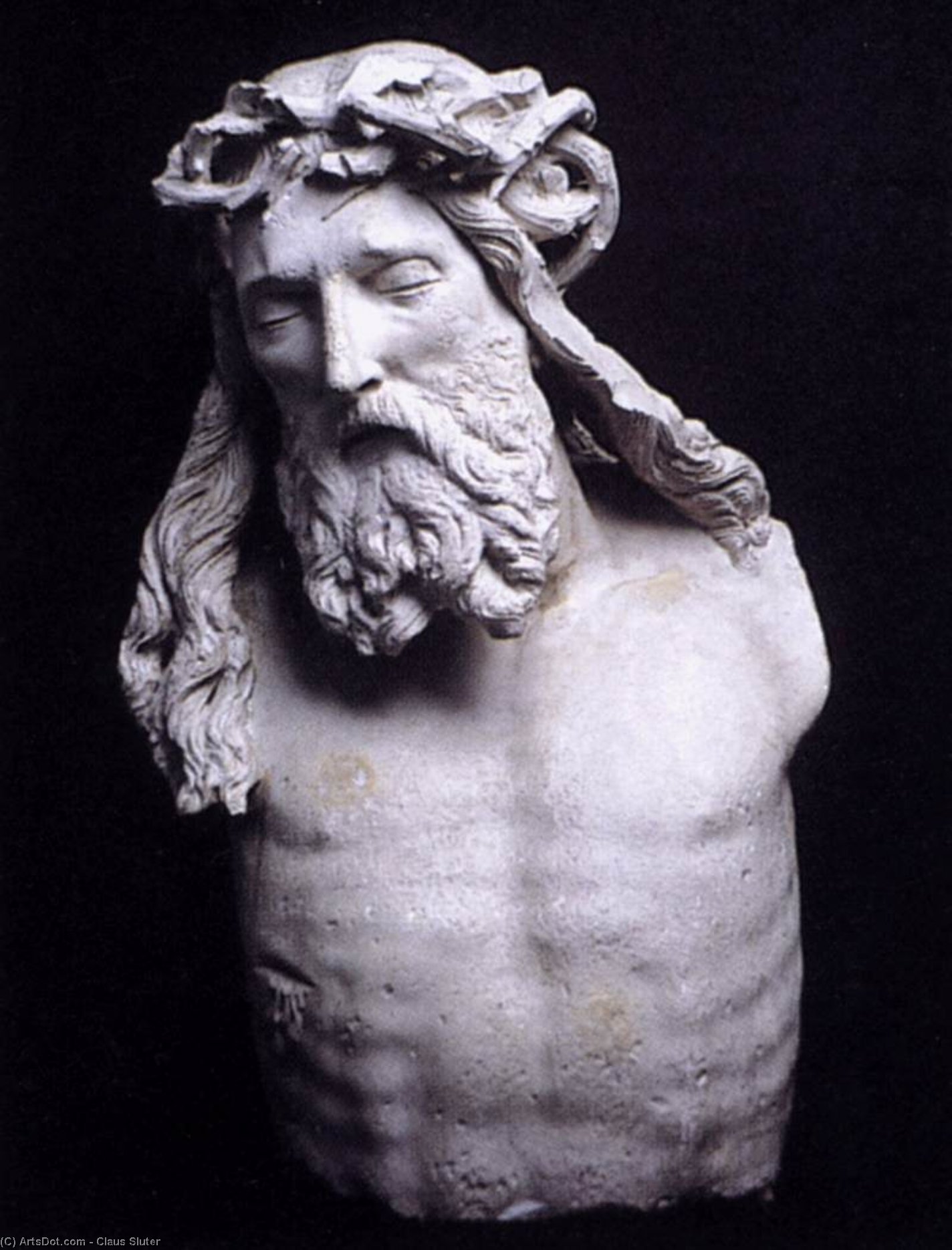 Well Of Moses: Christ (fragment) — Claus Sluter