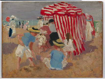 On The Sand — Emanuel Phillips Fox