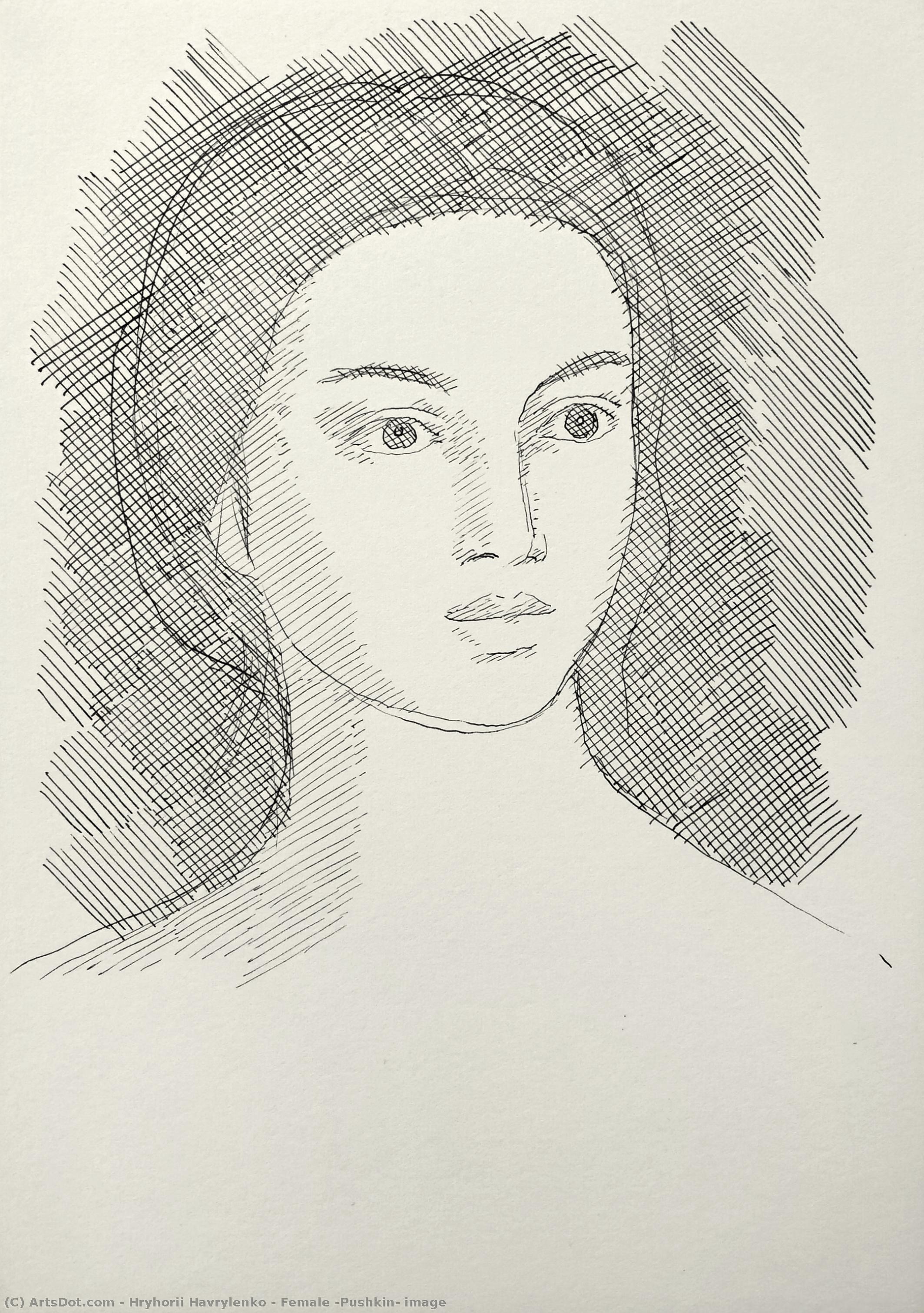 Female (pushkin) Image — Hryhorii Havrylenko