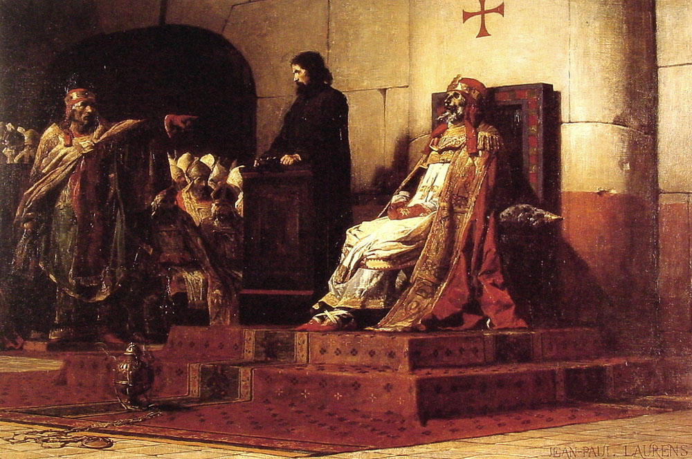 Pope Formosa And Stephen Vii — Jean-paul Laurens