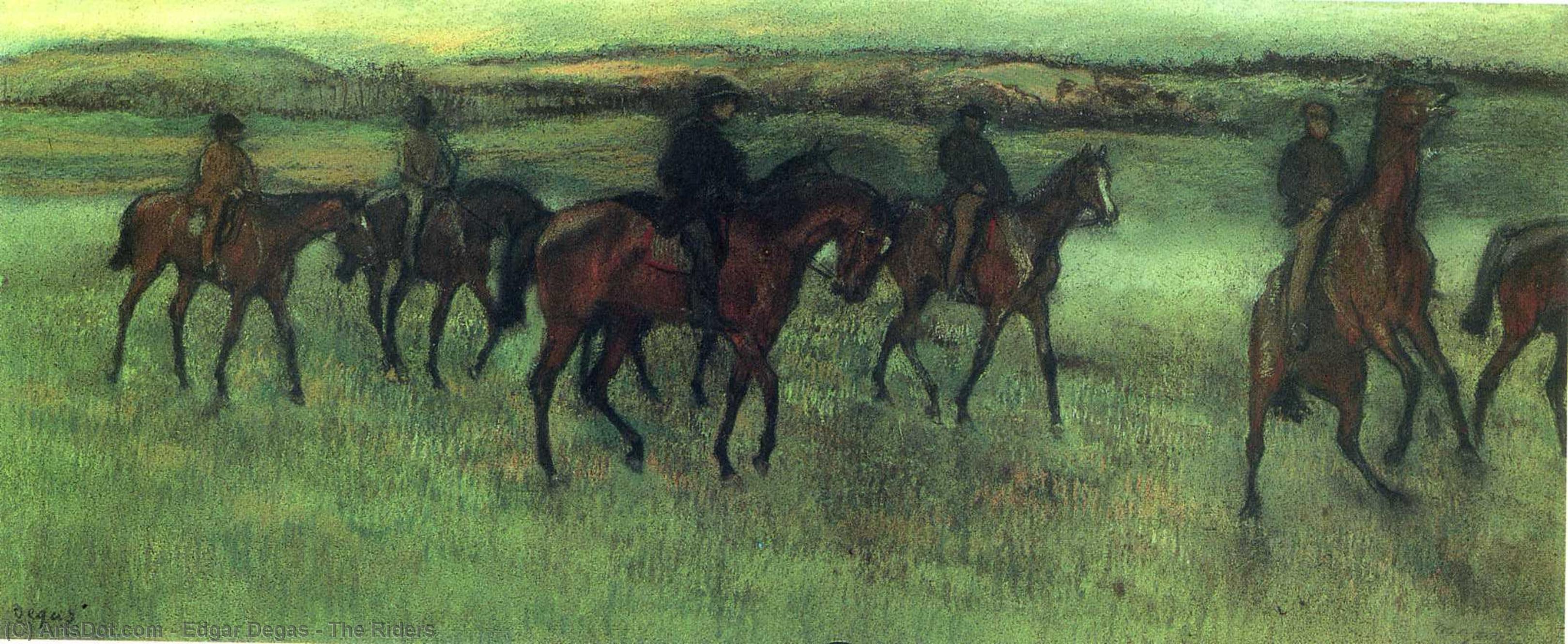 The Riders — Hilaire-germain-edgar Degas
