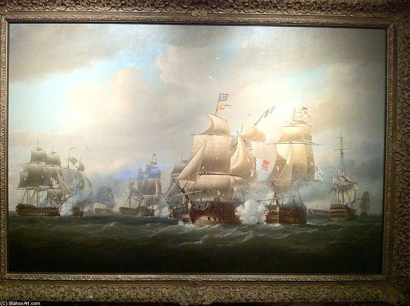 Duckworth's Action Off San Domingo - — Nikolas Pokok