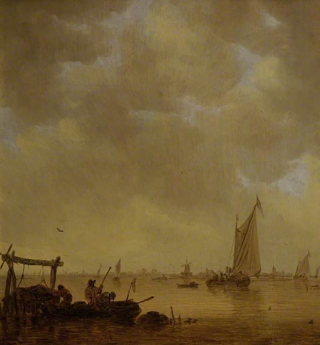 An Estuary — Jan Jozefszoon Van Goyen