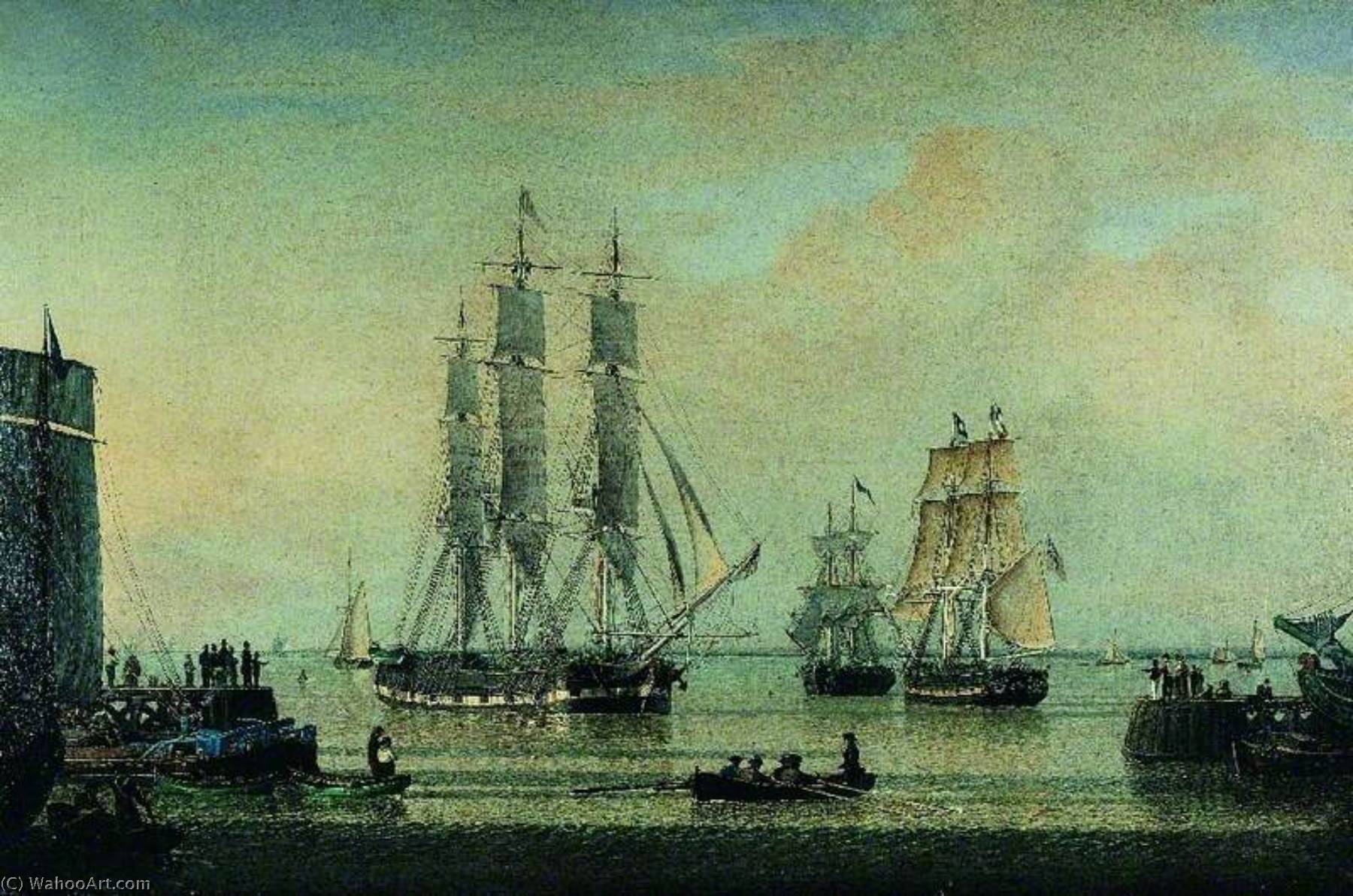 The Return Of The 'william Lee' From Calcutta — John Ward