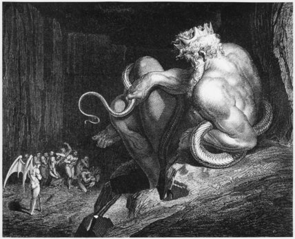 Minos, King Of Crete — Paul Gustave Doré