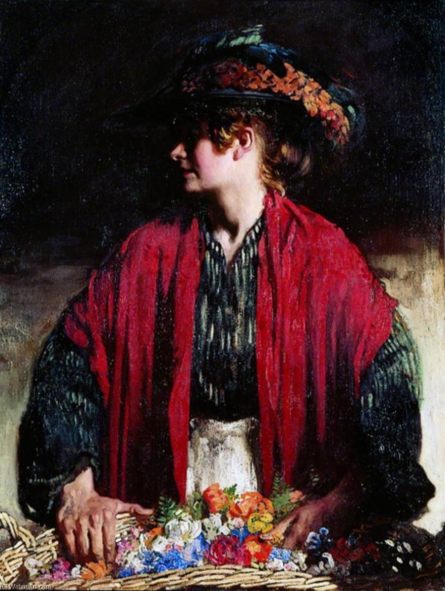 Lottie Of Paradise Walk — Sir William Newenham Montague Orpen
