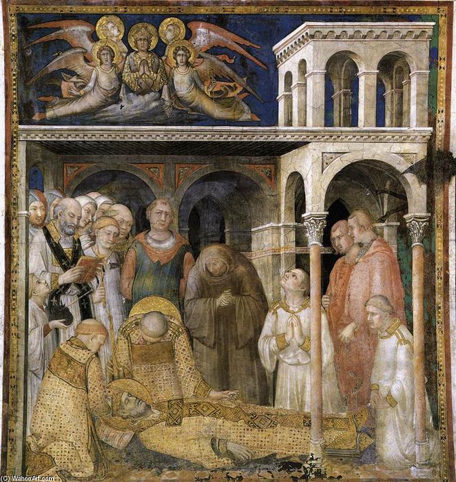 The Death Of St Martin (scene 9) — Simone Martini