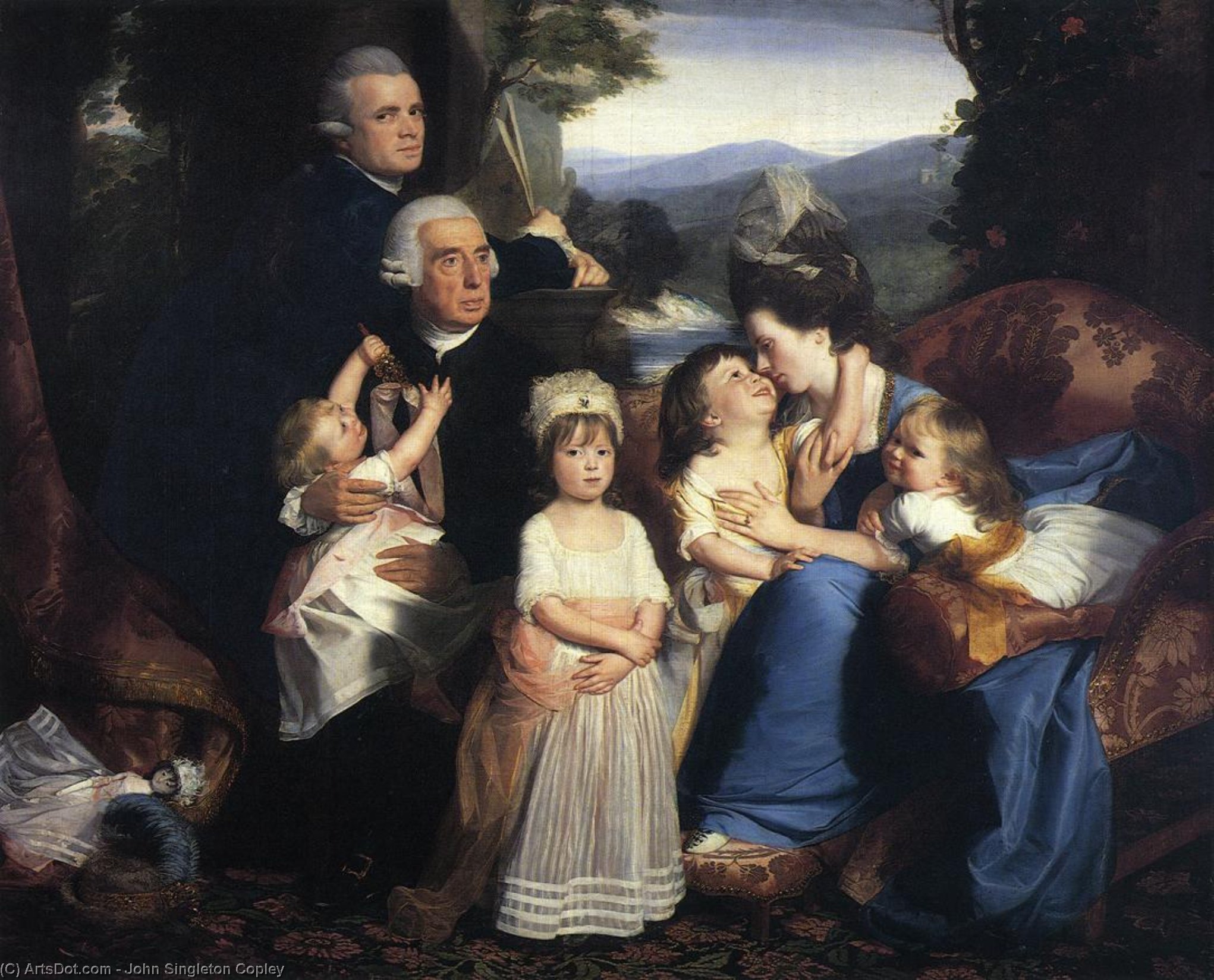 The Copley Family — Джон Синглтон Копли