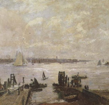 Portsmouth Harbour — John William Buxton Knight