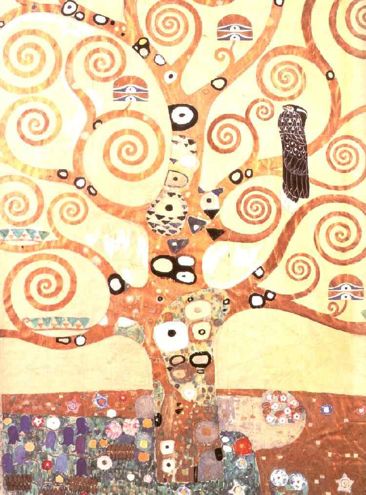 Stoclet Frieze Tree Of Life — Gustav Klimt