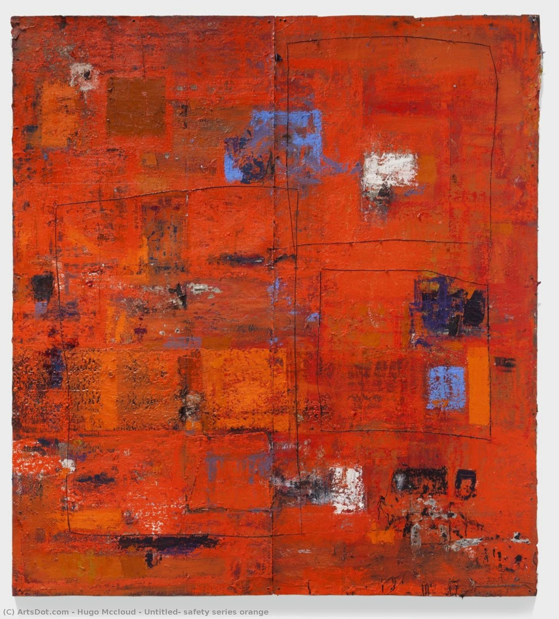 Untitled, Safety Series Orange — Hugo Mccloud