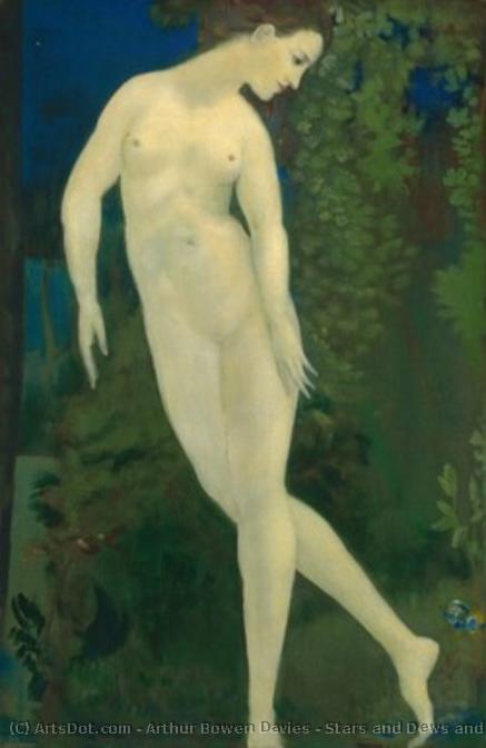 Stars And Dews And Dreams Of Night — Arthur B. Davies