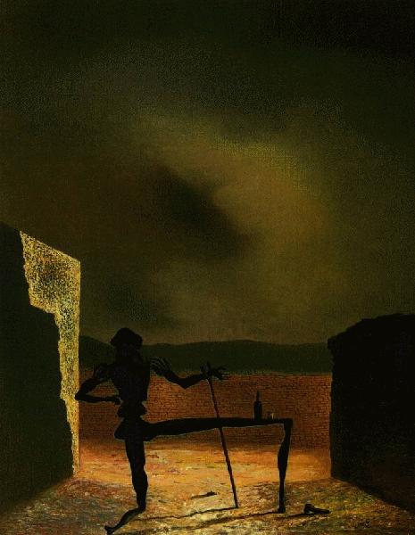 Dalí, Der Geist Von Vermeer Aus Delft, 1934, — Salvador Dalí