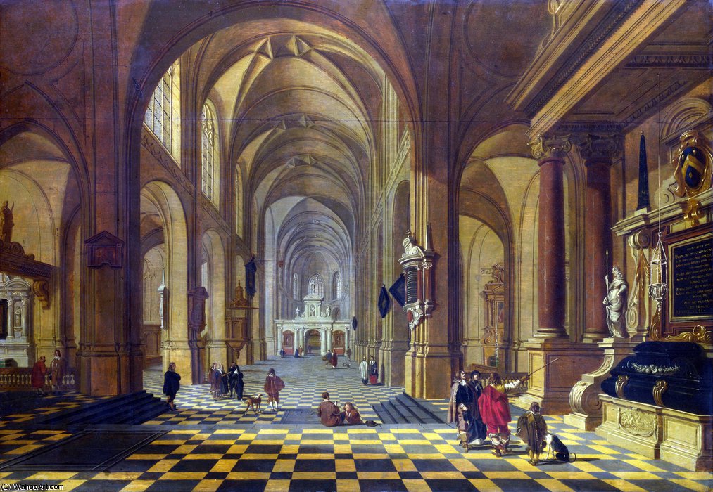 Interior Of A Church — Bartholomeus Corneliszoon Van Bassen