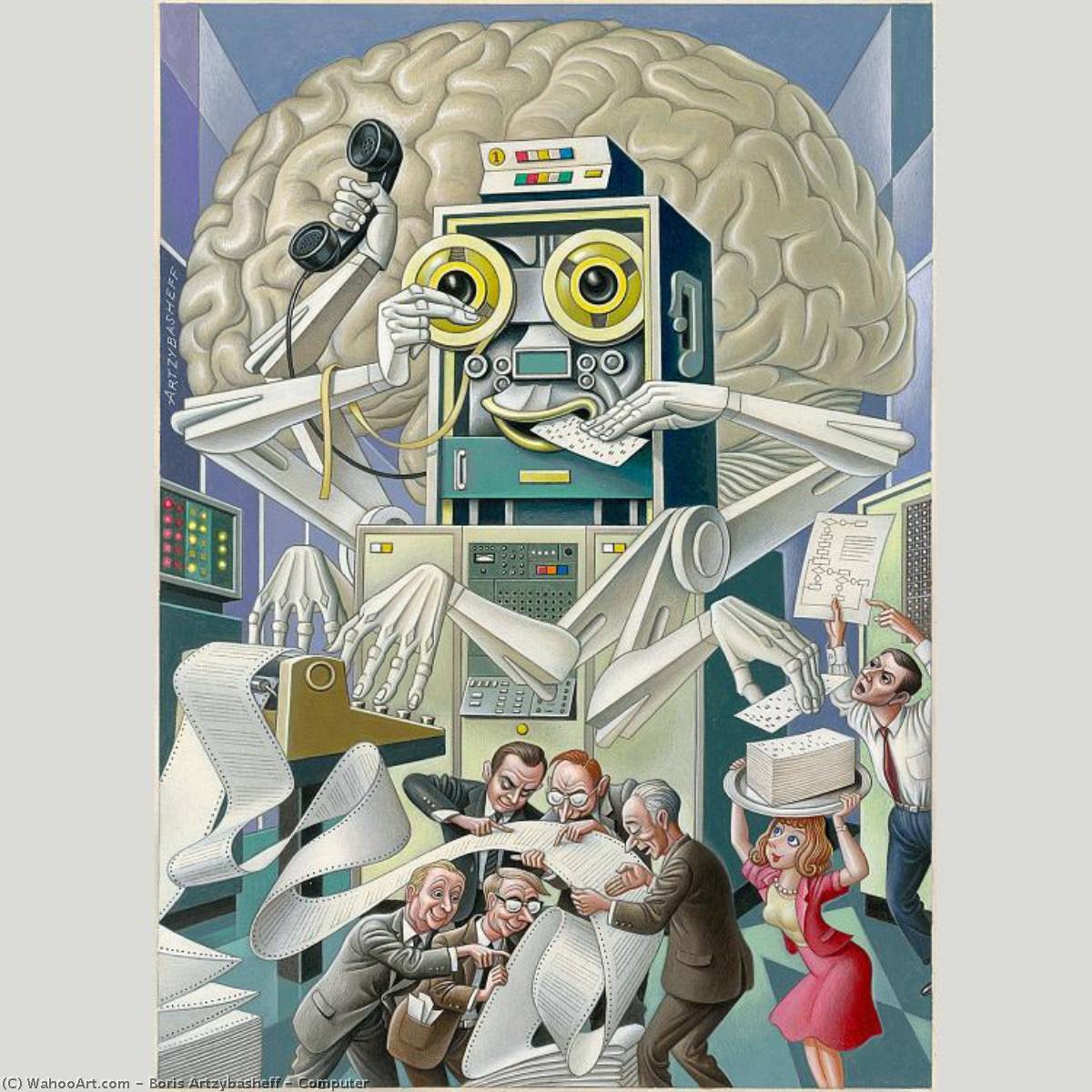 Computer — Boris Artzybasheff