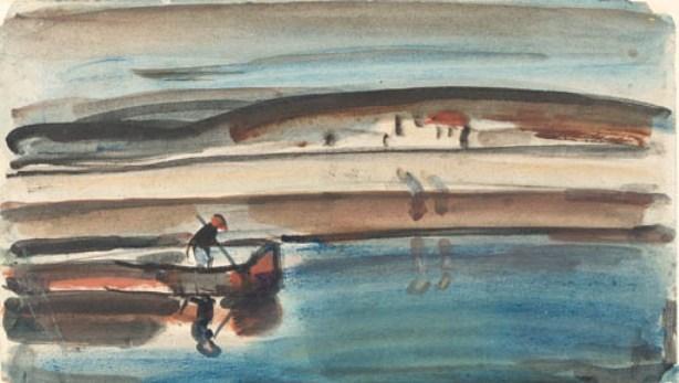 Banks Of The Seine I — Georges Rouault