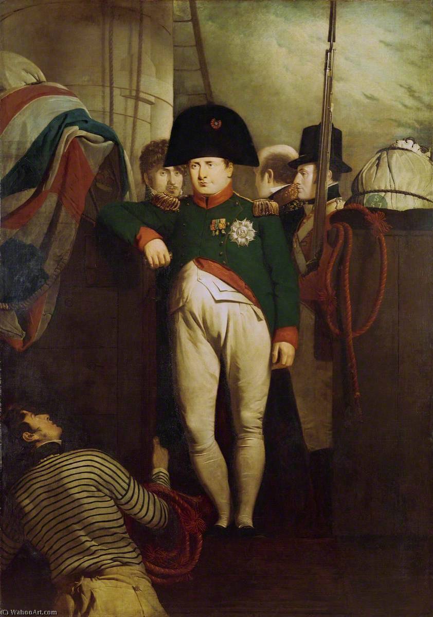 Napoleon Bonaparte On Board The 'bellerophon' In Plymouth Sound — Sir Charles Lock Eastlake