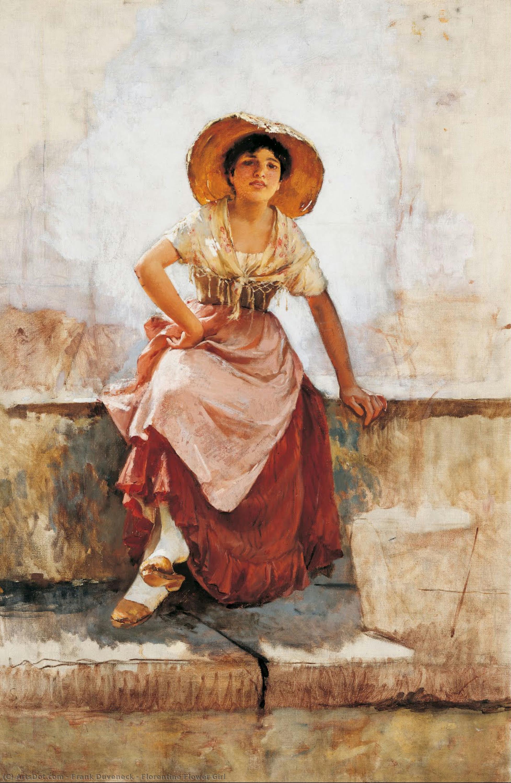 Florentine Flower Girl — Frank Duveneck