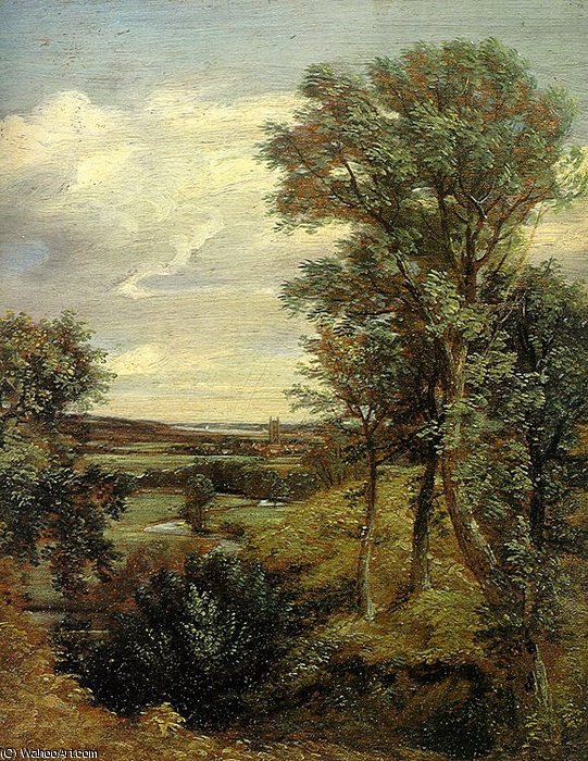 Dedham Vale - Oil On Canvas - — John Constable