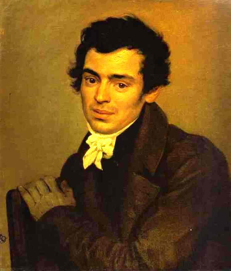 Portrait Of The Architect K.a.ton — Karl Pavlovich Brulloff