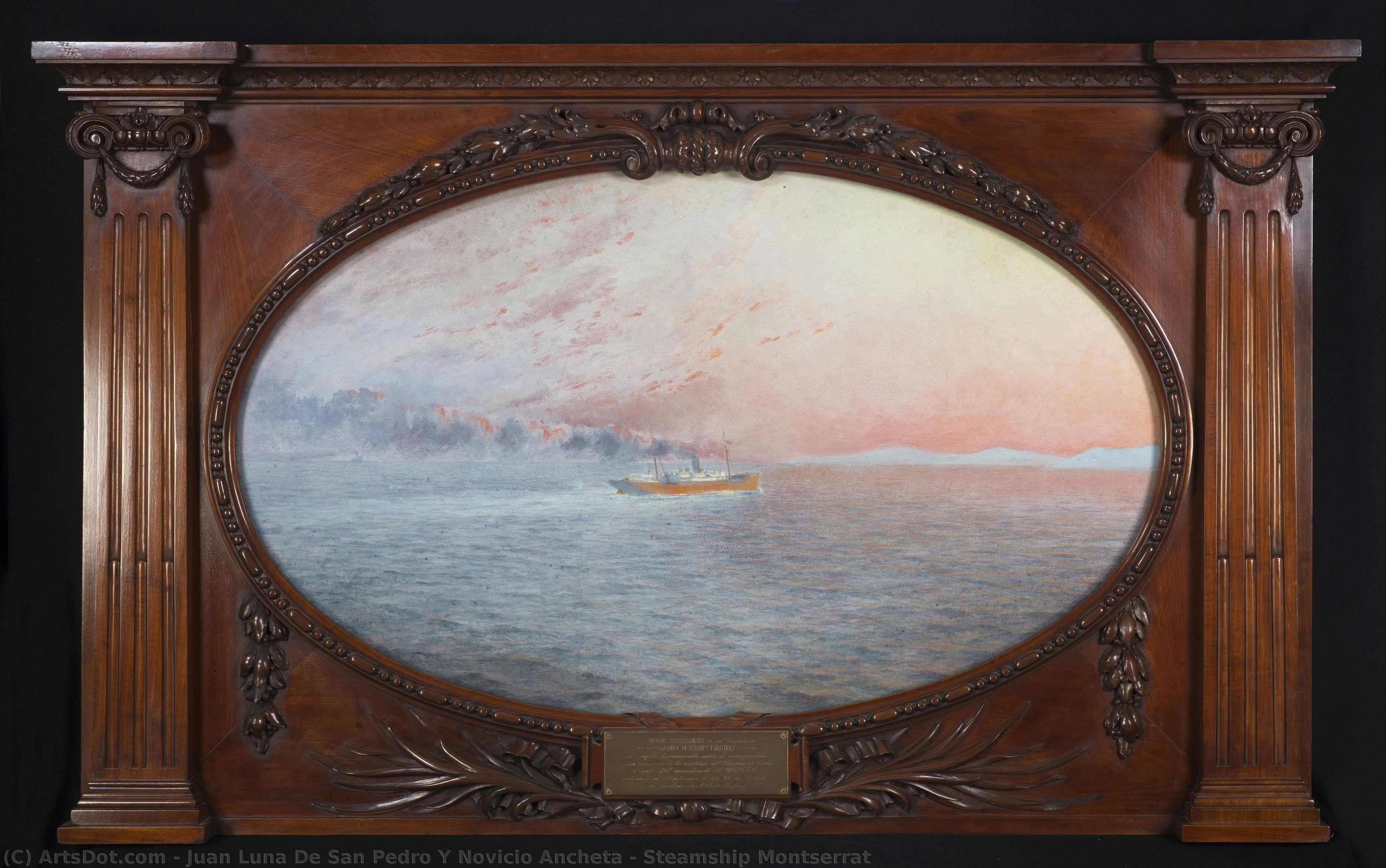 Steamship Montserrat — Juan Luna De San Pedro Y Novicio Ancheta