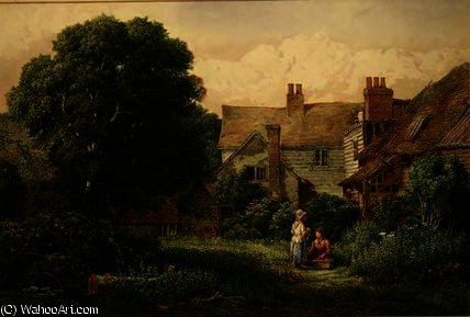 Old House At Hendon — Bernard Walter Evans