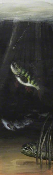 ‘big Fish Eat Little Fish’ (right Section) — Chris Gollon