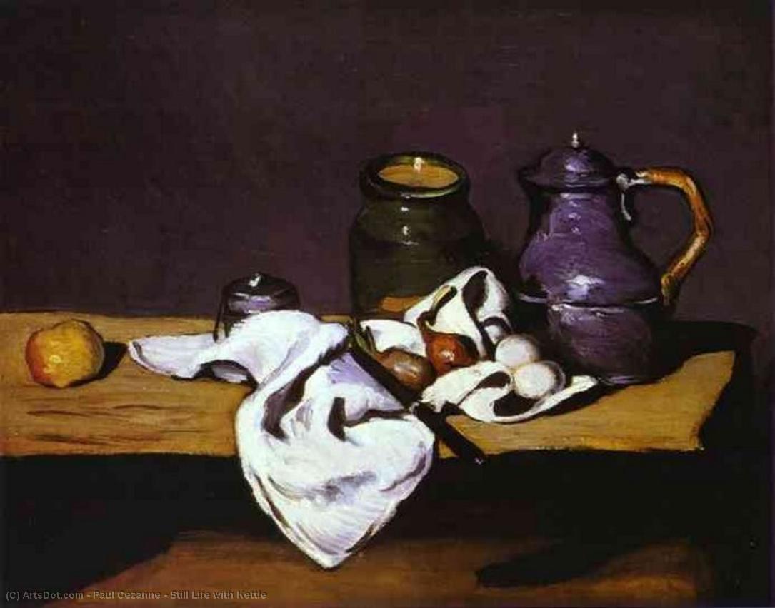 Still Life With Kettle — セザンヌ