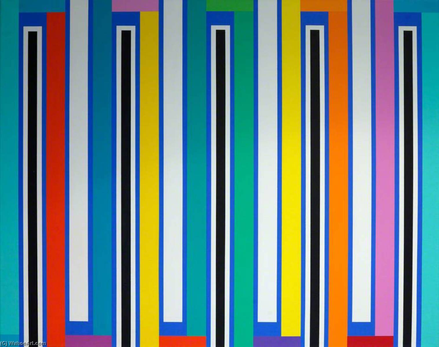 White Stripes (diptych, Panel 2 Of 2) — Mick Maslen