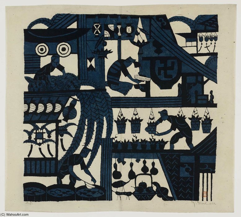 Summer Fair — Tsukioka Yoshitoshi
