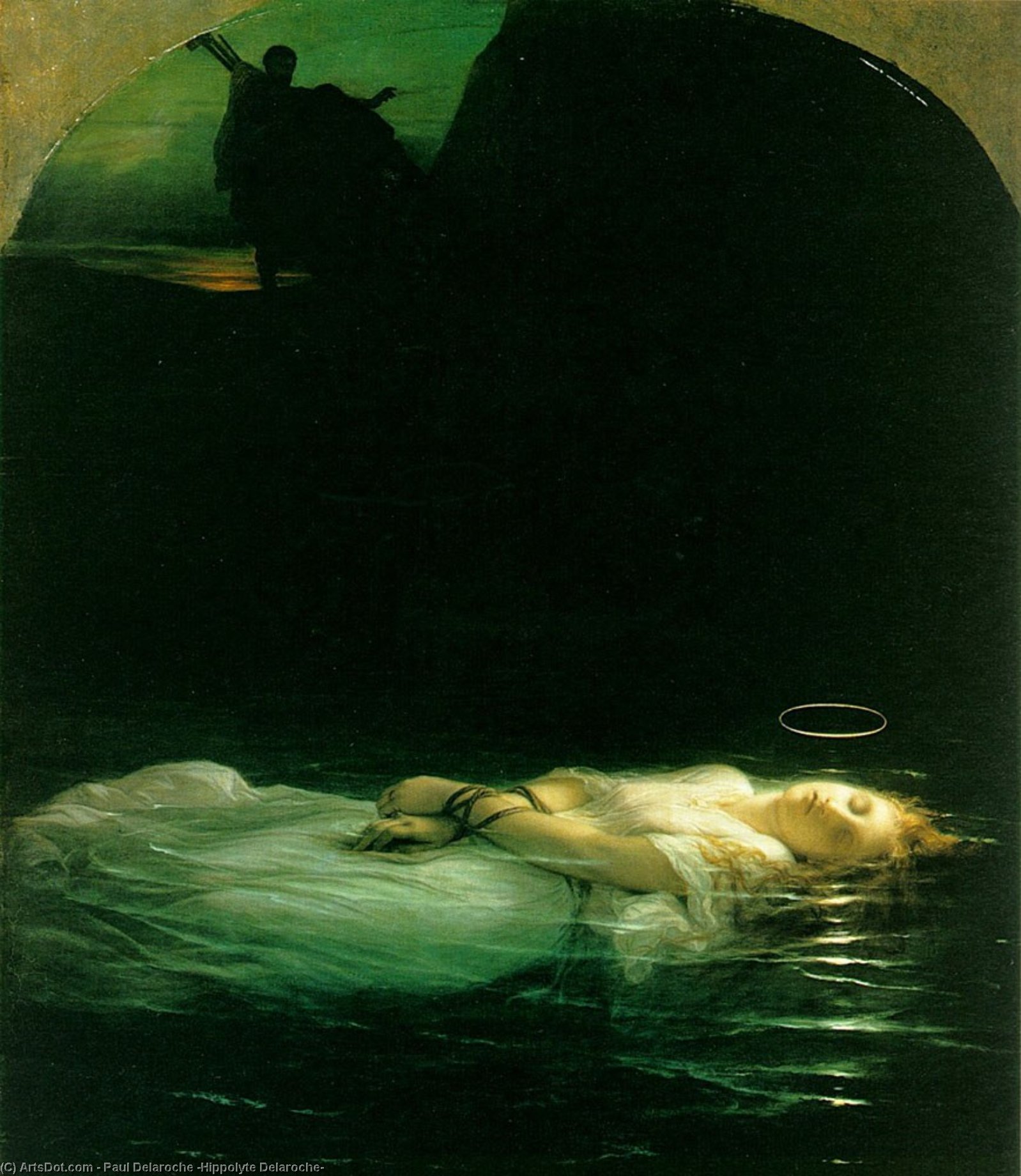 Young Christian Martyr — Hippolyte-paul Delaroche