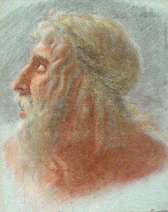 Head Of A Man — Anne-louis Girodet
