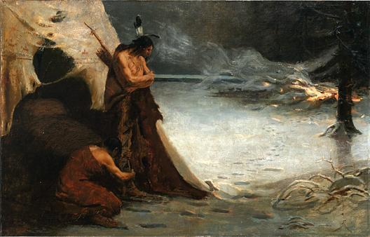 The Burial Of Minnehaha — William De Leftwich Dodge