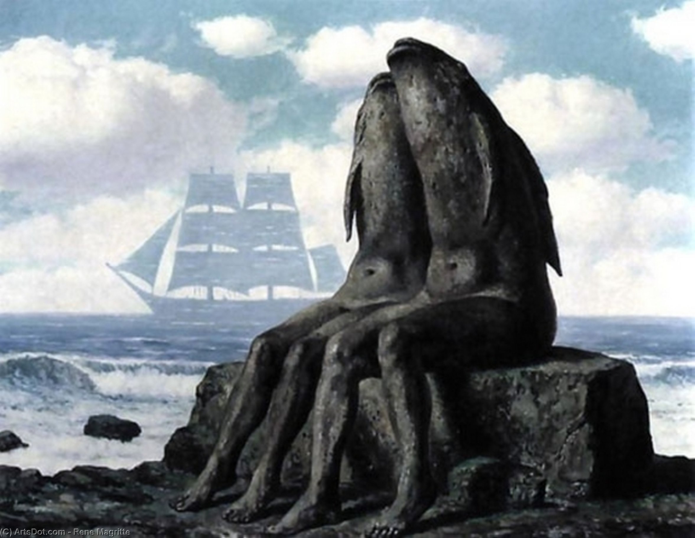 El Canto Del Amor — René Magritte