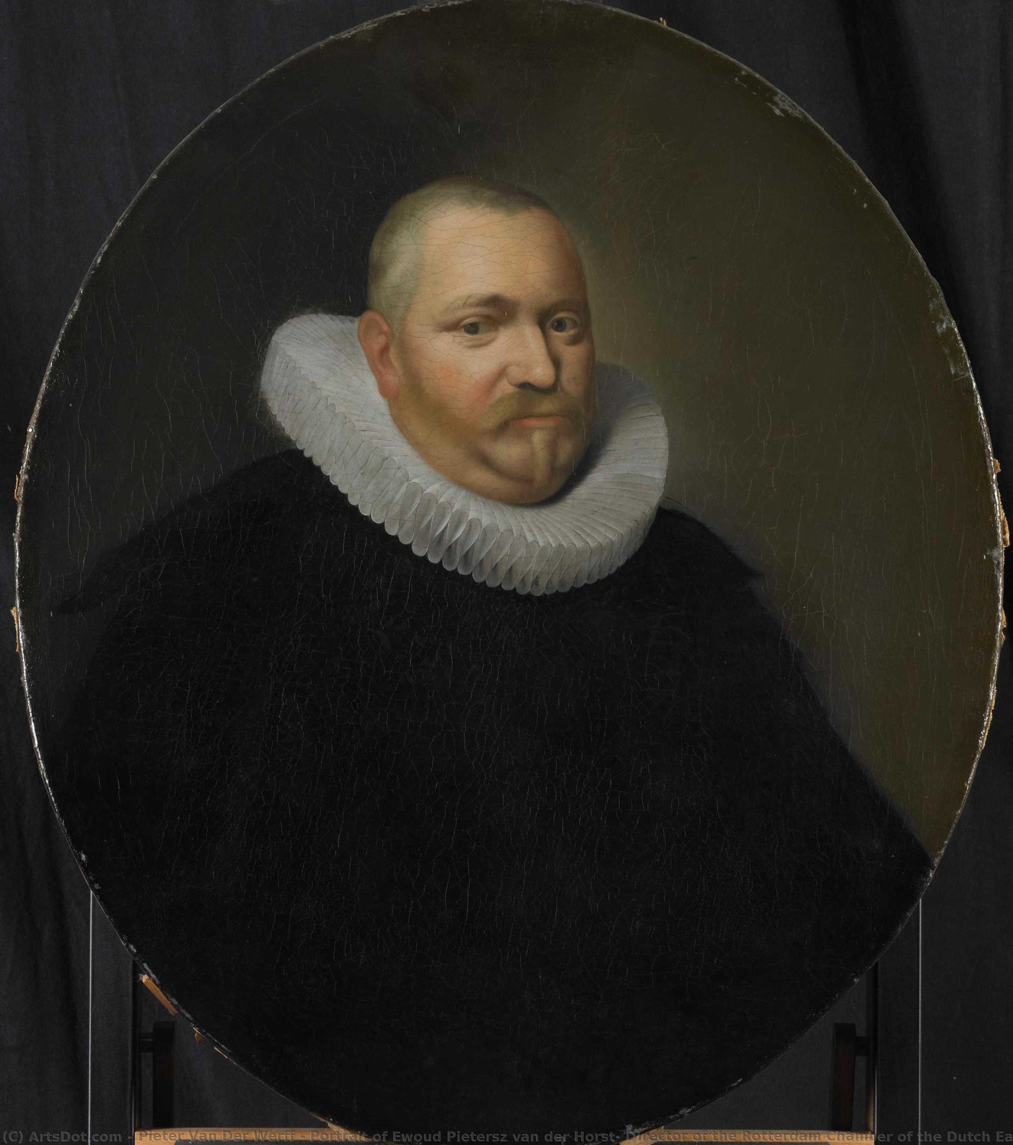 Portrait Of Ewoud Pietersz Van Der Horst, Director Of The Rotterdam Chamber Of The Dutch East India Company, Elected 1618, Pieter Van Der Werff, 1695 - 1722 — Pieter Van Der Werff