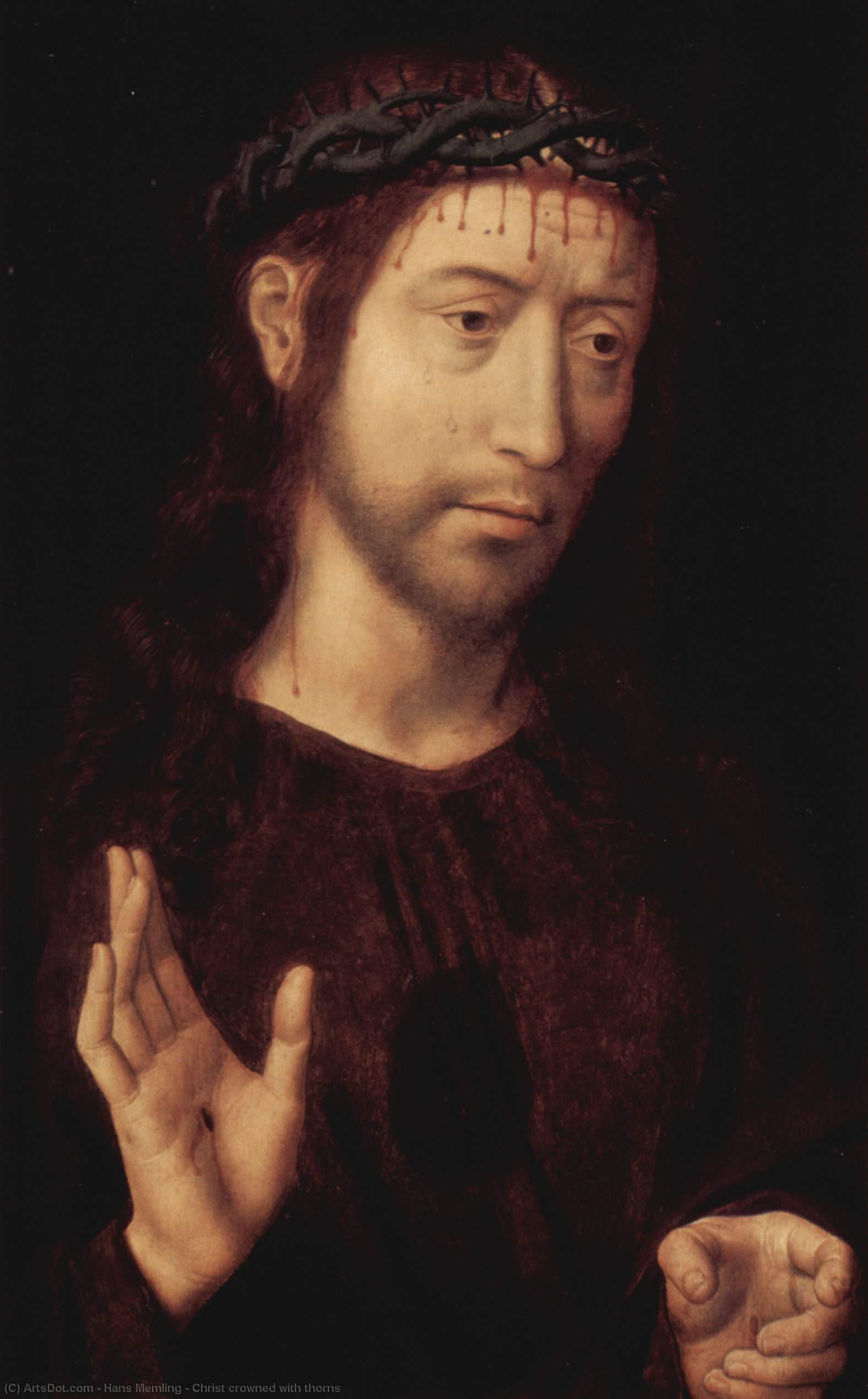 Christ Crowned With Thorns — Memling, Hans