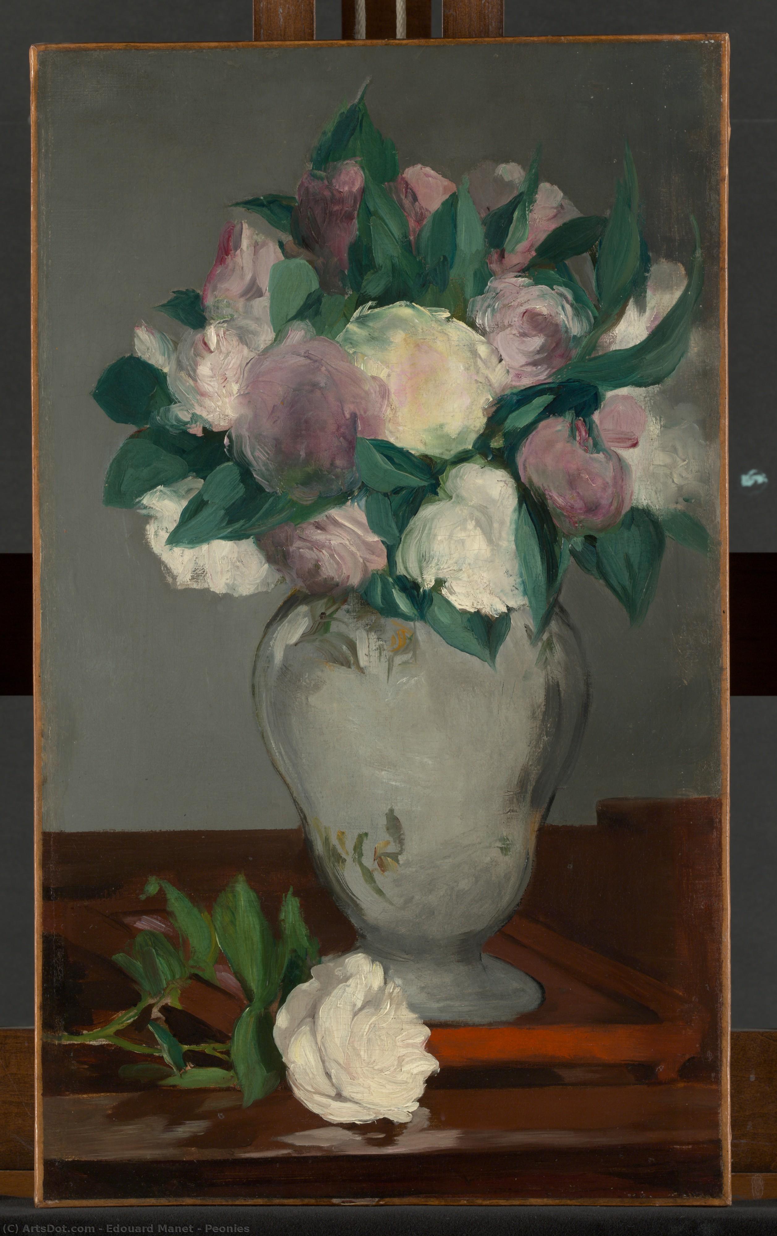Peonies — エドゥアール・マネ