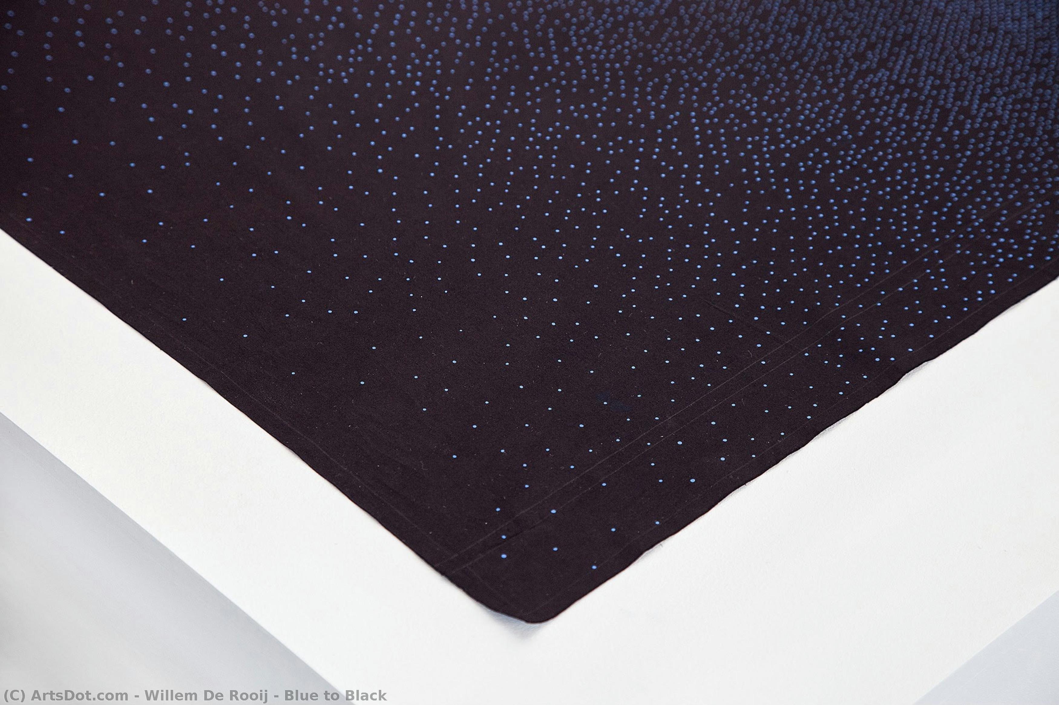 Blue To Black — Willem De Rooij