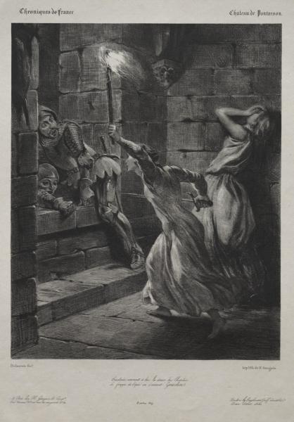 The Sister Of Duguesclin — Eugène Delacroix