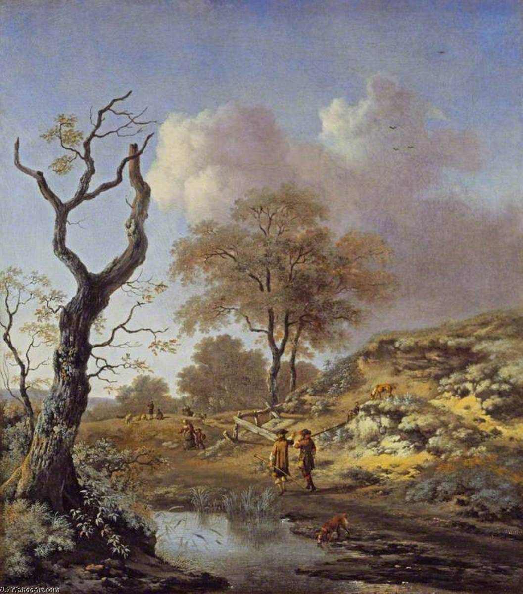 A Hilly Landscape — Ян Янсз Вийнс