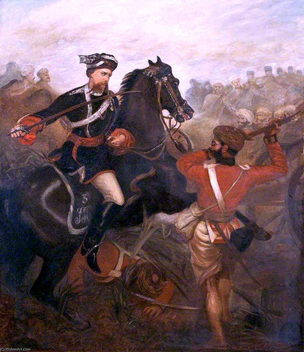 Lieutenant Frederick Robertson Aikman — Chevalier Louis William Desanges
