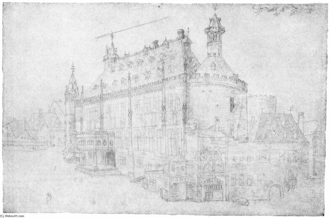 The Town Hall In Aachen — Albrecht Dürer