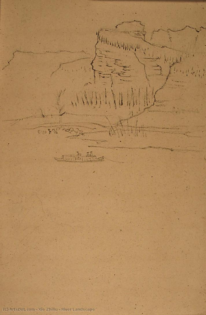 River Landscape — 謝治柳