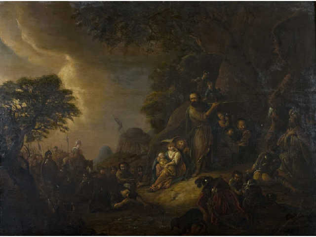 Moïse Frappant Le Rocher — Jacob Willemsz De Wet