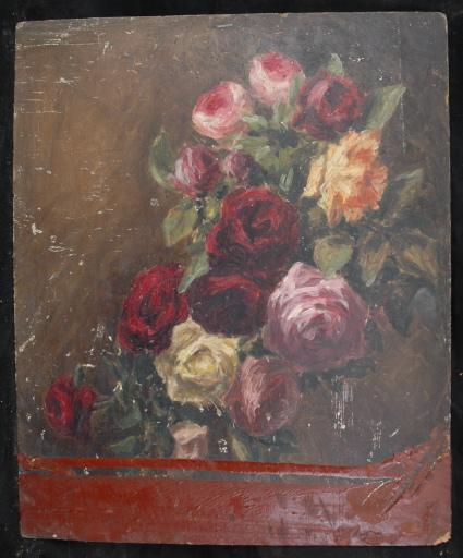 Bouquet De Roses Rouges, Jaunes Et Roses — Valentine Reyre