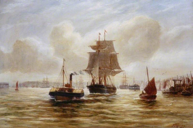 Seascape — Bernard Benedict Hemy