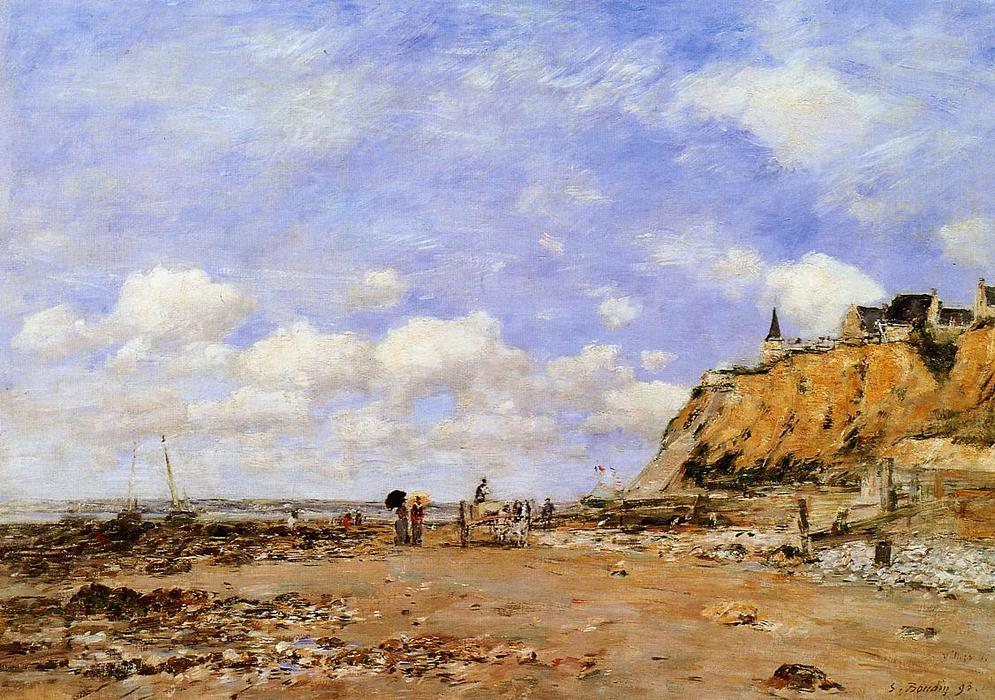 The Shore At Villerville — Eugène Louis Boudin