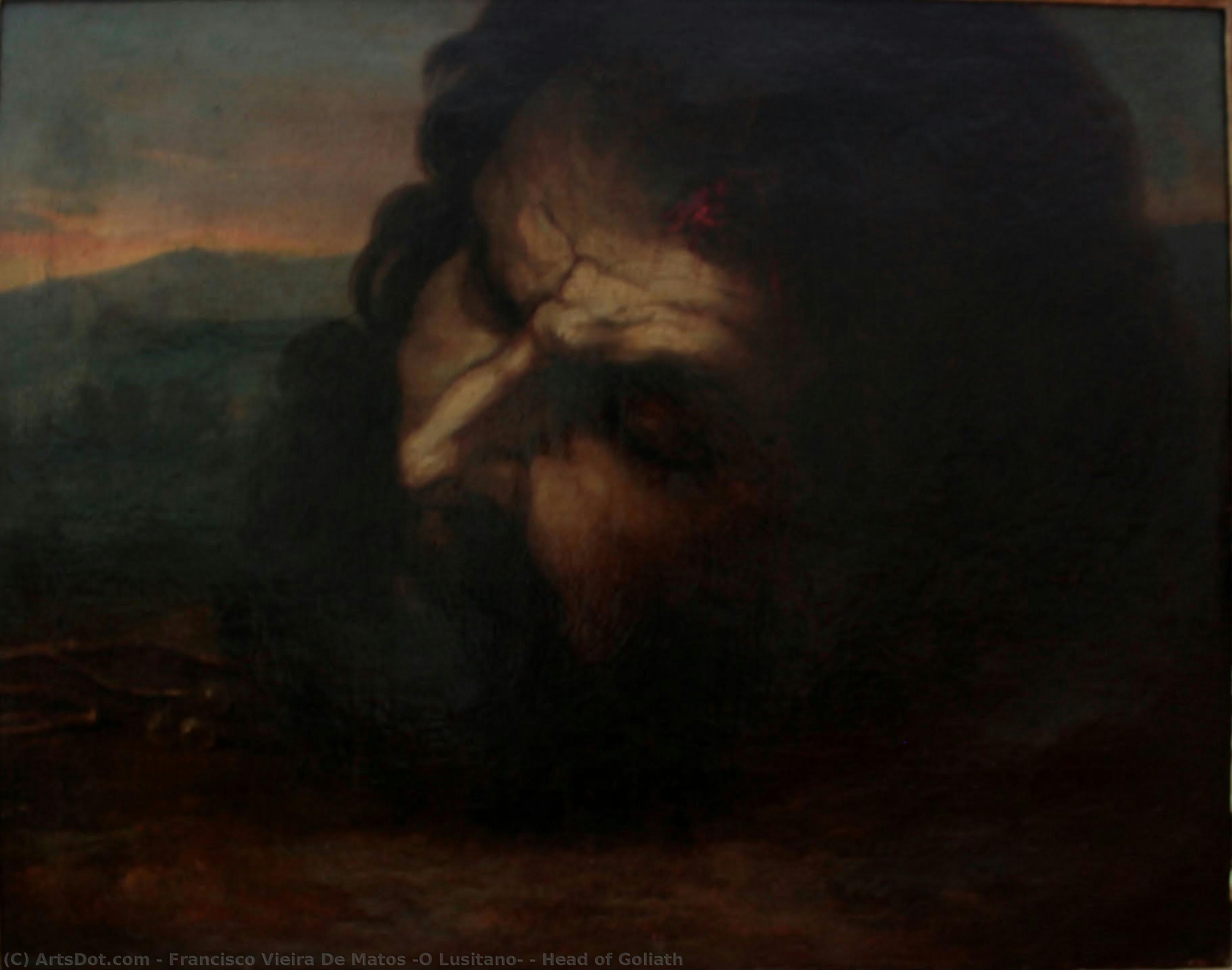Head Of Goliath — Francisco Vieira De Matos "o Lusitano"